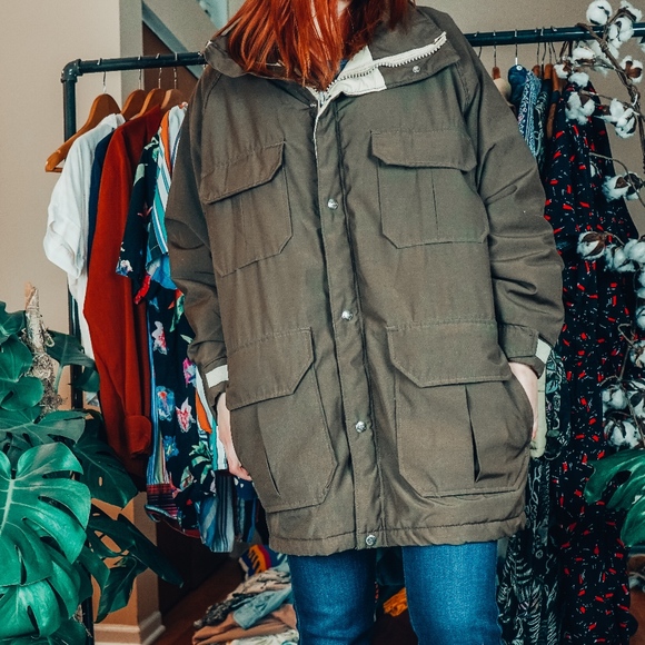 Woolrich Other - Mens Vintage 1970s  Woolrich Olive utility Coat